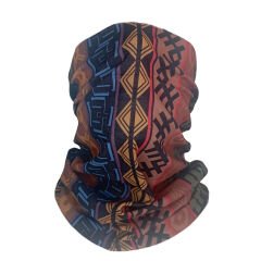 Etnik Desenli Buff – Tribal Çok Amaçlı Bandana ve Boyunluk