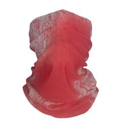 Kırmızı Beyaz Desenli Buff – Çok Amaçlı Boyunluk