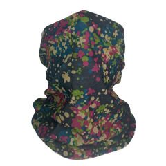 Renkli Çiçek Desenli Buff – Çok Amaçlı Boyunluk