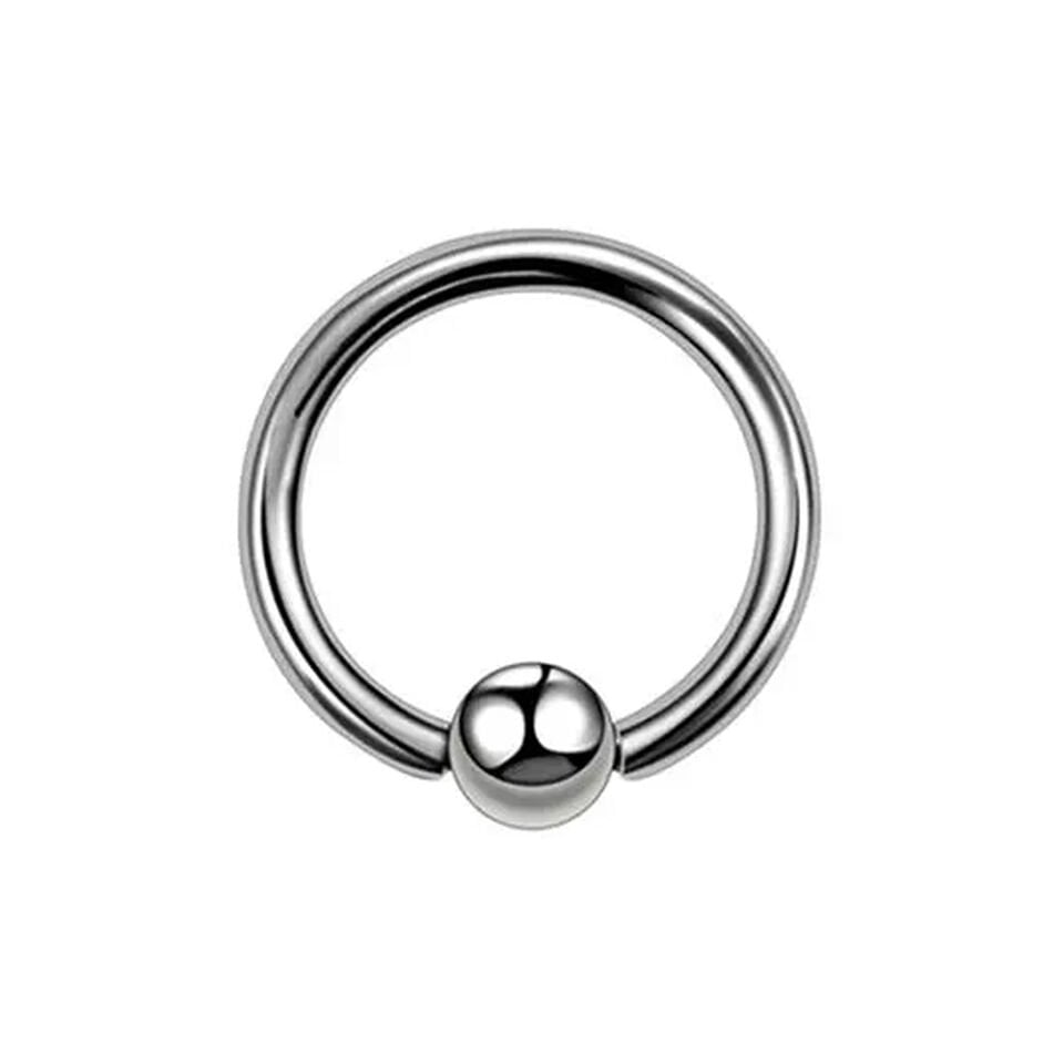 Dudak ve septum bölgesinde sergilenen gümüş kararmayan dudak burun kıkırdak piercing