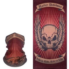 Kafatası Desenli Buff – Motorcu Boyunluk