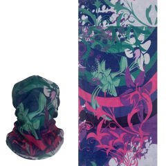 Çiçek Desenli Renkli Buff – Doğa Temalı Boyunluk