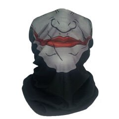 Joker Yüzü Baskılı Buff – Siyah Boyunluk