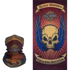 Kanatlı Kafatası Buff – Motorcu Boyunluk