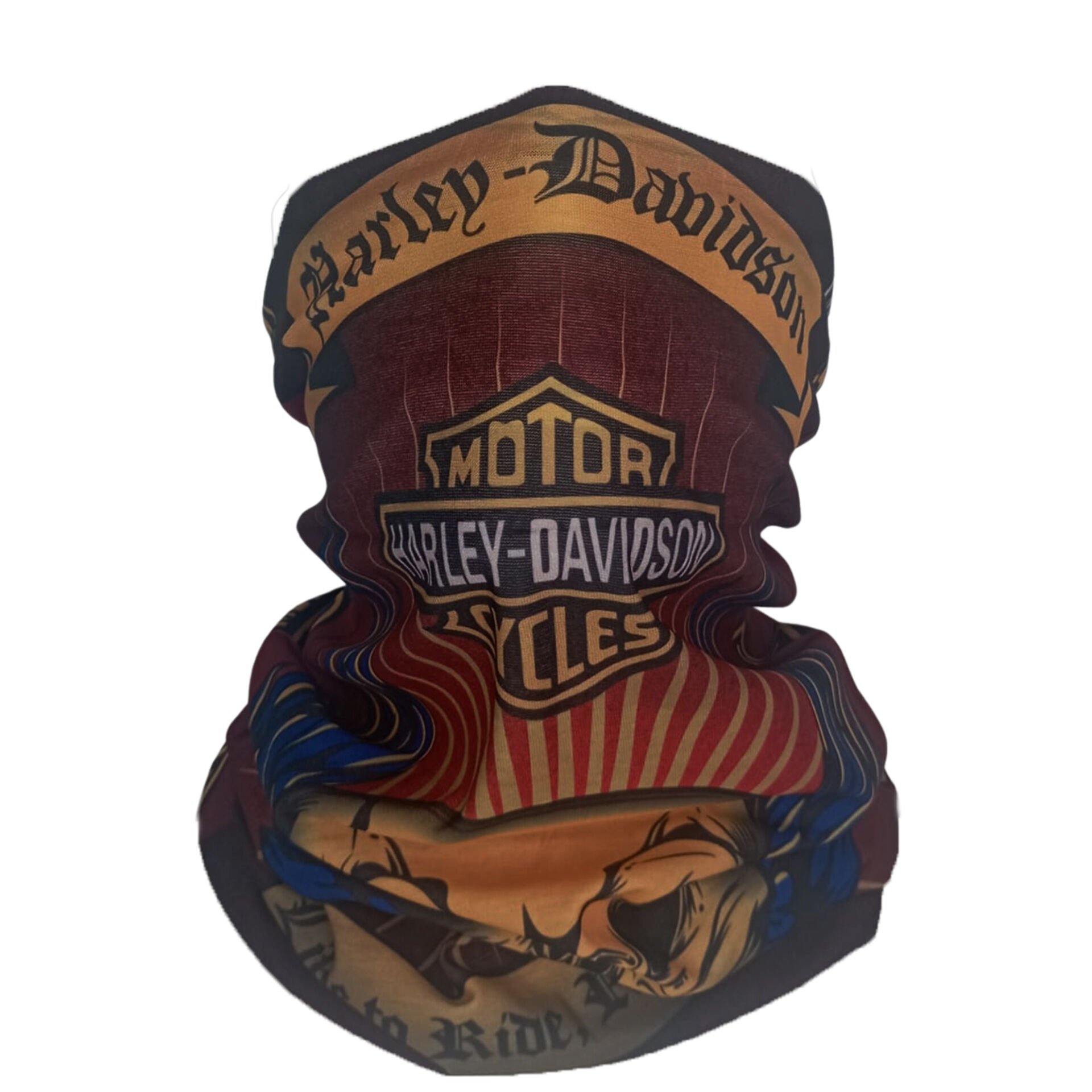 Kanatlı Kafatası Buff – Motorcu Boyunluk