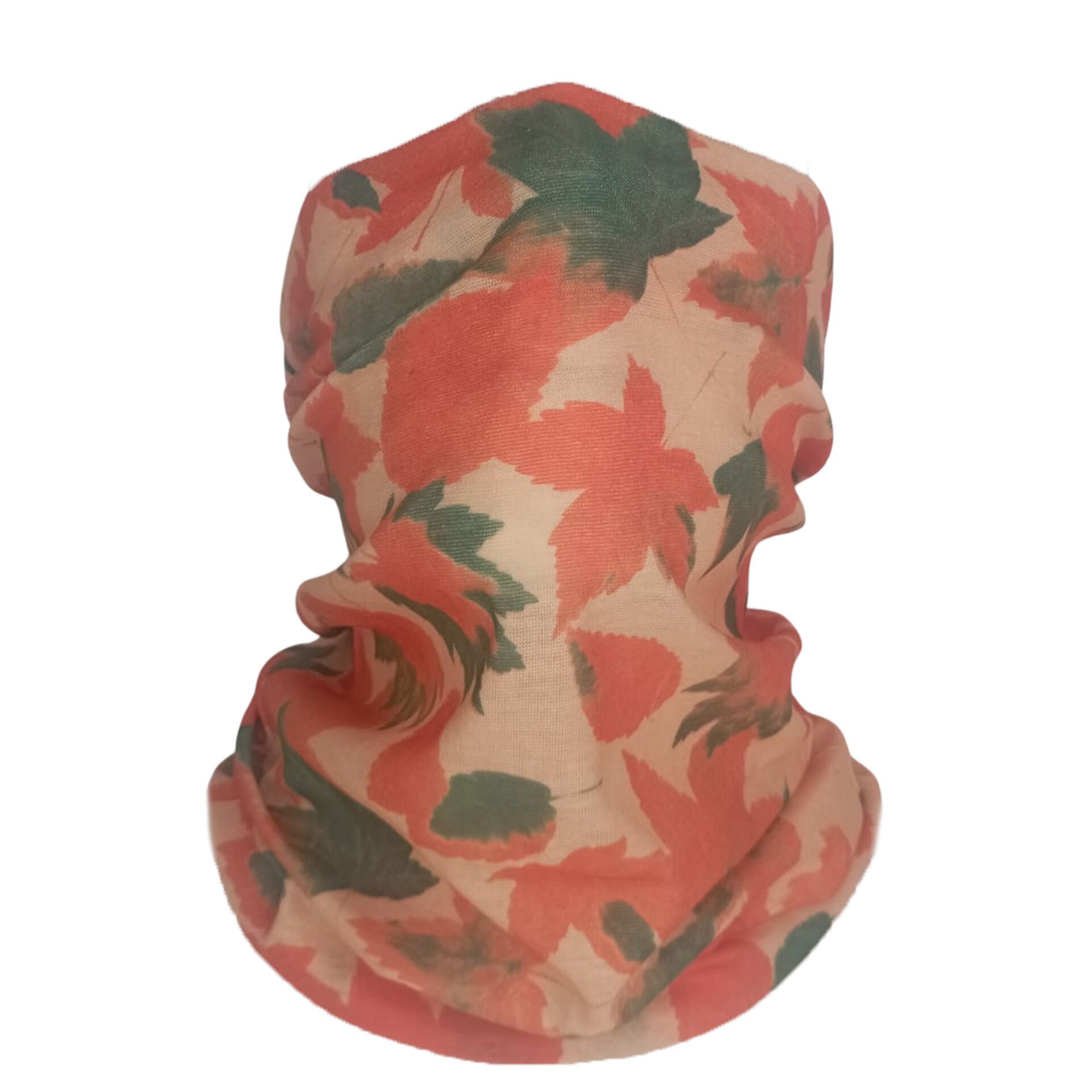 Sonbahar Yaprak Desenli Buff – Boyunluk