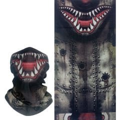 Askeri Diş Tasarımlı Buff – Çok Amaçlı Boyunluk