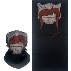 Bıyık Desenli Buff – Eğlenceli Karakter Tasarımlı Boyunluk