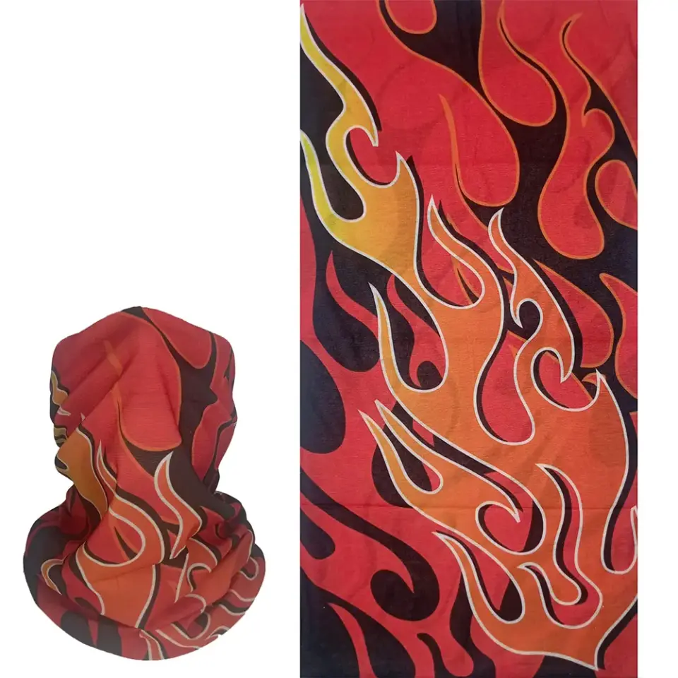 saça ve kola bağlanan yüze takılan buff Boru Bandana Saç Bandı