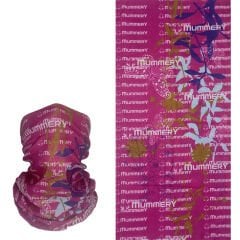 Mummery Fuşya Çiçek Desenli Buff – Çok Amaçlı Boyunluk