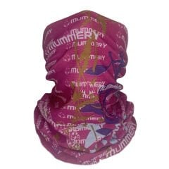 Mummery Fuşya Çiçek Desenli Buff – Çok Amaçlı Boyunluk