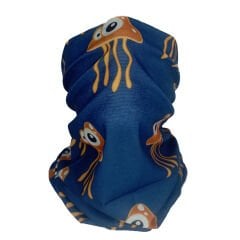 Sevimli Denizanası Buff – Mavi Çocuk ve Yetişkin Boyunluk