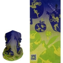 Spor Figürlü Buff – Outdoor & Bisiklet Desenli Boyunluk