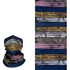 Renkli Çizgili Buff Bandana – Çok Amaçlı Boyunluk & Spor Aksesuarı