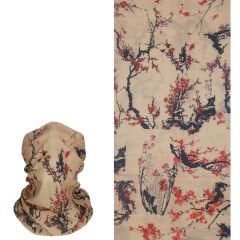 Çiçek Desenli Buff – Çok Amaçlı Boyunluk ve Bandana