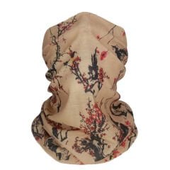 Çiçek Desenli Buff – Çok Amaçlı Boyunluk ve Bandana
