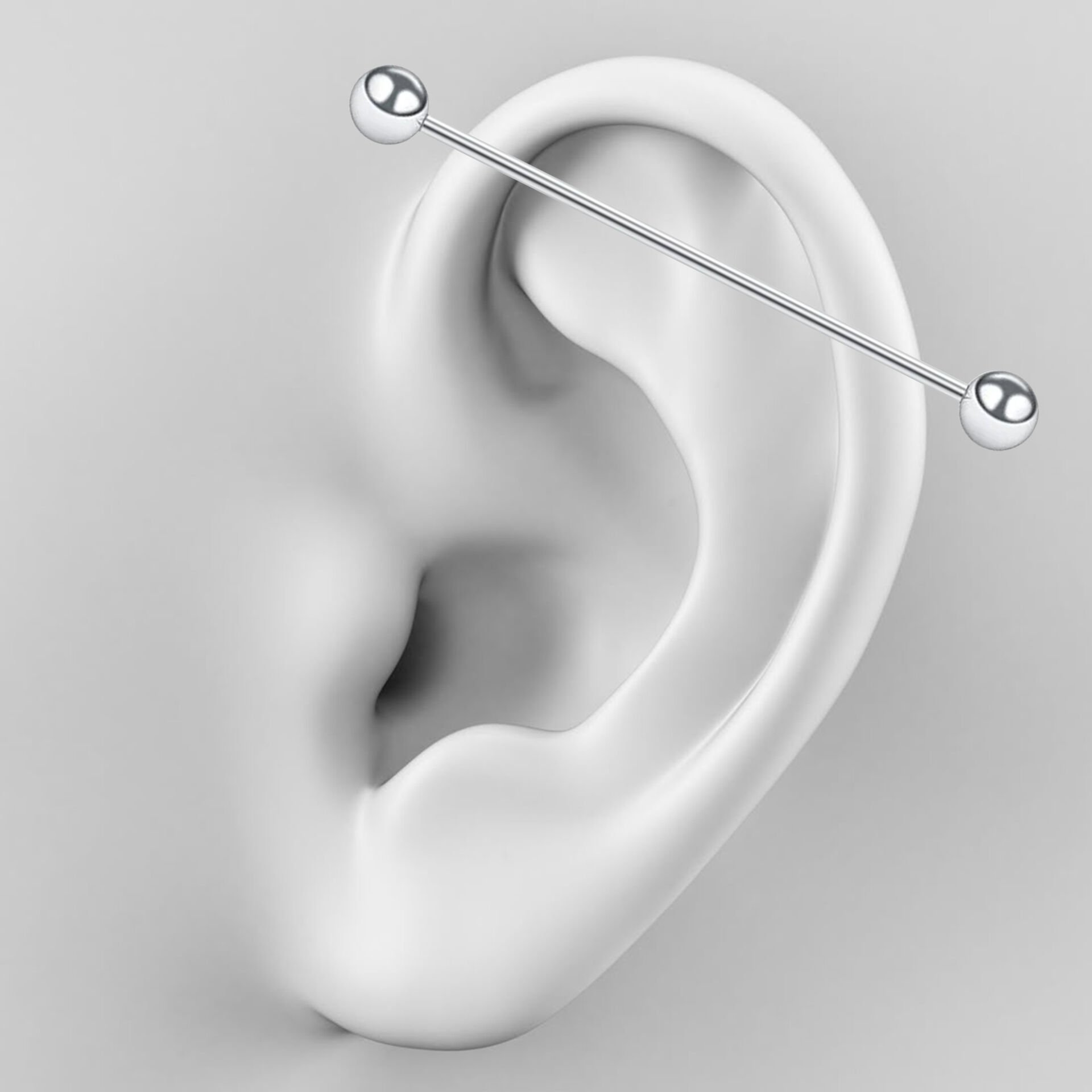 Toplu Çelik 1,6 mm Düz Bar Piercing, Köprü-Industrial