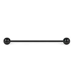 Toplu Siyah Çelik 1,6 mm Düz Bar Piercing, Köprü-Industrial