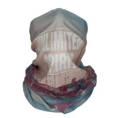 Unlimited Spirit Desenli Çok Amaçlı Bandana Boyunluk - Unisex Tasarım