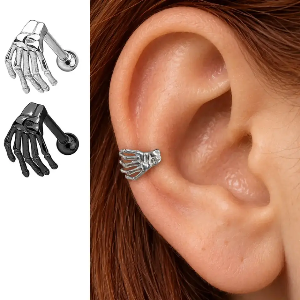 iskelet-eli-helix-piercing