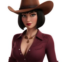 El Yapımı Deri Çiçek Desenli Kolye | Çelik Zincirli Mavi Taşlı Tasarım