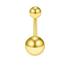 Toplu Gold Çelik Göbek Piercing